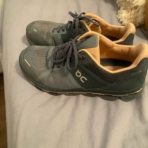 On cloud running shoes